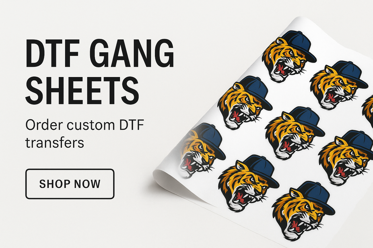 DTF Transfers Gang Sheets
